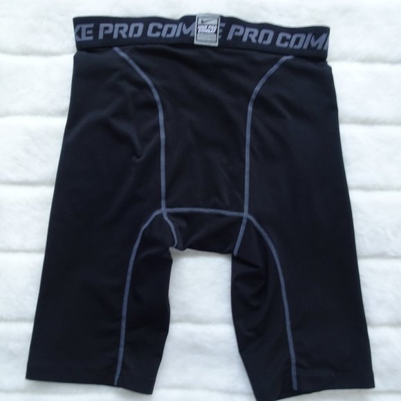 Men's Nike Pro Combat Black Shorts Size Medium - Picture 5 of 8